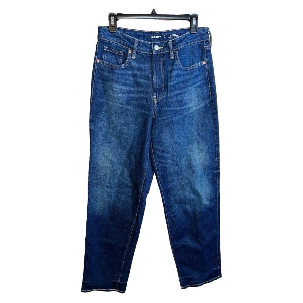 Old Navy Jeans Women’s Size 6 Tall Blue High Rise O.G. Loose 30x33